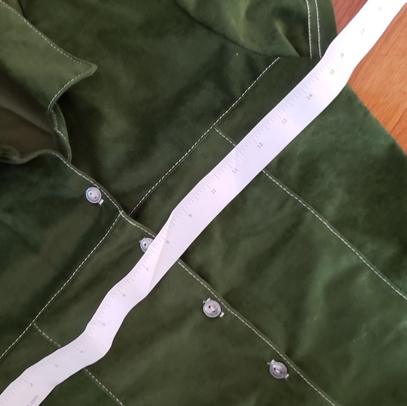 Vintage Suede Button Down - Picture 6 of 7